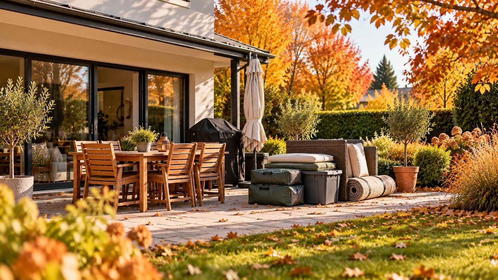 Préparer et protéger son mobilier de jardin avant l’hiver